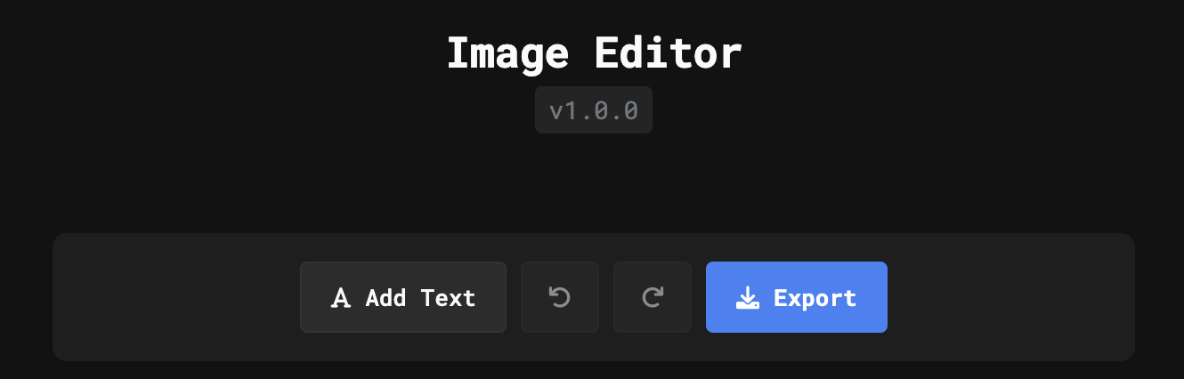 Image Editor